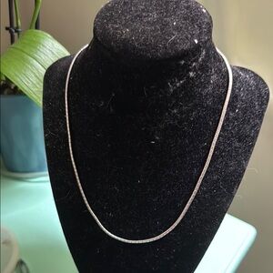 Elegant 925 Sterling Silver Necklace